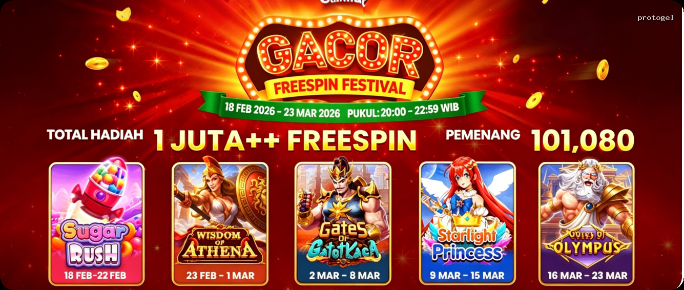 Login protogel Sekarang Bonus Melimpah